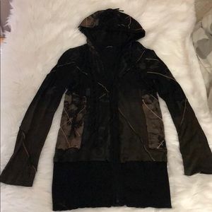 Salvage Hoodie Dress Large